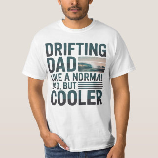 T-Shirt papa - Drôle Drift Racing Voiture Cadeau