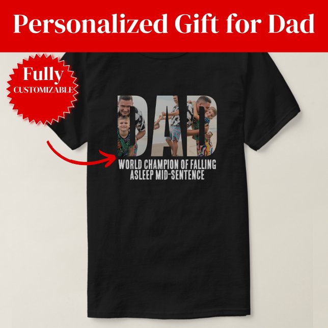 T-shirt Papa drôle qui s'endort (Funny Fall Asleep Dad T-Shirt
)