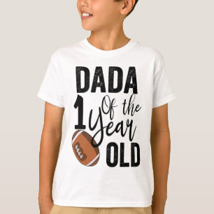 T-shirt Papa du bébé de 1 an Footll 1ère année Birthday