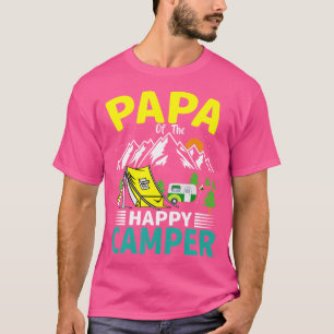T-shirt Papa Du Camper Papa 1Er Anniversaire Famille Campi
