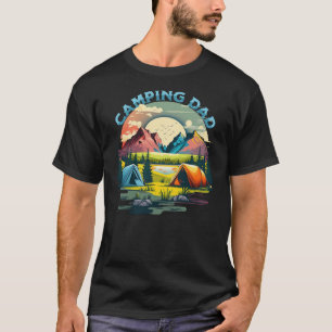 T-shirt Papa du camping