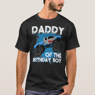 T-shirt Papa du garçon d'anniversaire Anniversaire Monster