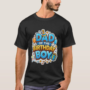 T-shirt Papa du garçon d'anniversaire drôle Fils Anniversa