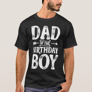 T-shirt Papa du garçon d'anniversaire Funny Père Papa Dads