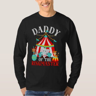 T-shirt Papa du maître de cérémonie de la fête foraine des