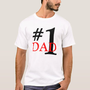T-shirt Papa du numéro 1