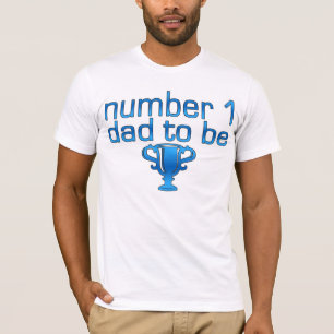 T-shirt Papa du numéro 1 à être