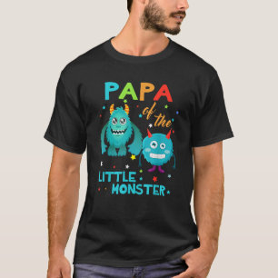 T-shirt Papa Du Petit Monstre Anniversaire Monstre