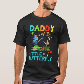 T-shirt Papa Du Petit Papillon S Anniversaire S Correspond