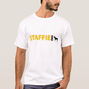 T-shirt Papa du Staffordshire Terrier