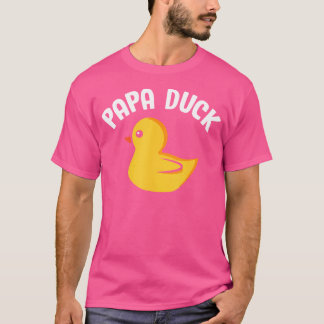 T-shirt Papa Duck Funny Duck Lover Duck Hunting Father'S D