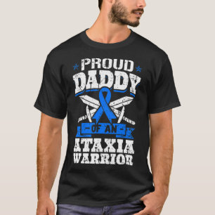T-shirt Papa d'un Ruban de sensibilisation aux guerriers d