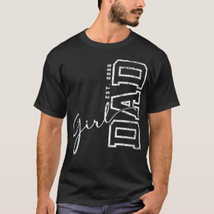 T-shirt Papa D'une Fille Ét 2026 Fille Bébé 2026 Papa Ét