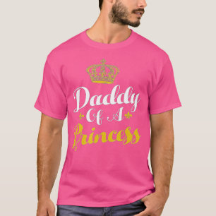 T-shirt Papa D'Une Princesse Fête des pères Drôle Pour Pap