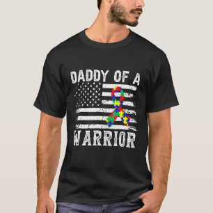 T-shirt Papa D'Une Sensibilisation sur l'autisme De Guerri
