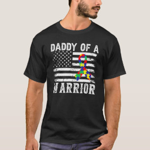 T-shirt Papa D'Une Sensibilisation sur l'autisme De Guerri