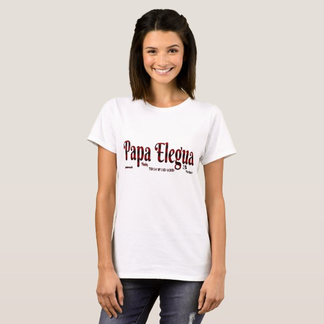 T-shirt Papa Elegua (Devant entier)