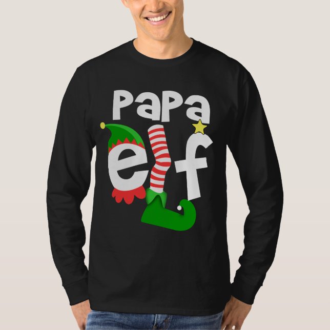 T-shirt Papa Elf (Devant)