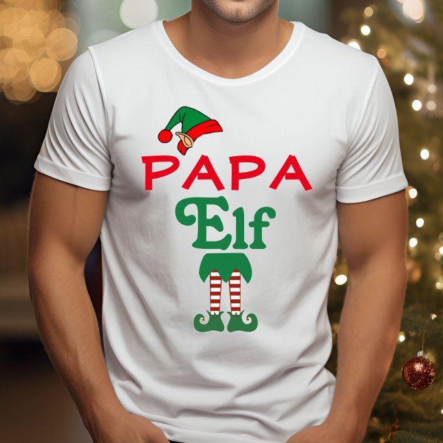 T-shirt Papa Elfe (Créateur téléchargé)