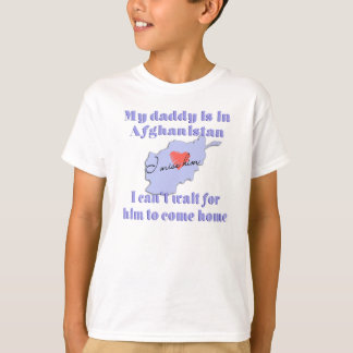 T-shirt Papa en Afghanistan