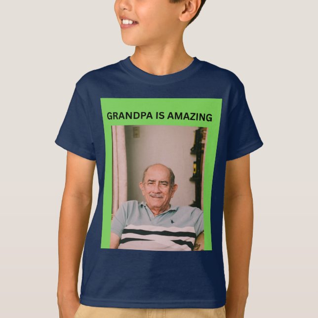 T-SHIRT PAPA EST INCROYABLE (Devant)