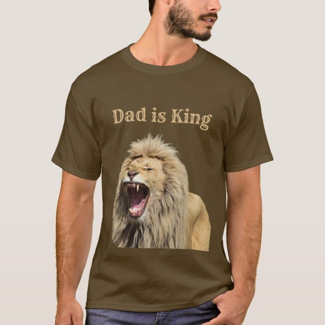 T-shirt Papa est la fête du Roi Père (Devant)