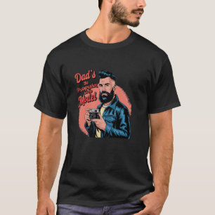 T-shirt Papa est le photographe, pas le mannequin d'appare