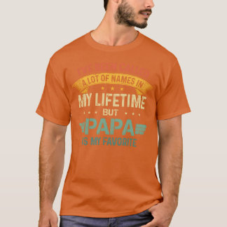 T-shirt Papa est mes amis préférés de la fête du Père