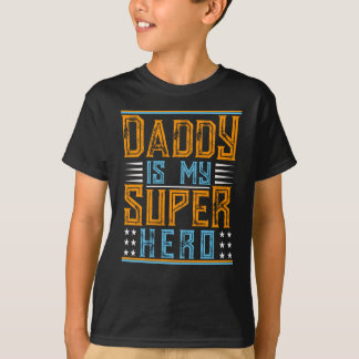 T-shirt Papa Est Mon Super Héros