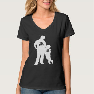 T-shirt Papa Et Fils Le Véritable Patron 2