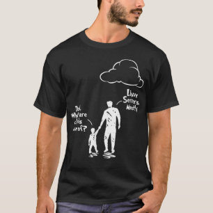 T-shirt Papa Et Fils Quels Sont Les Nuages Faits De Couver