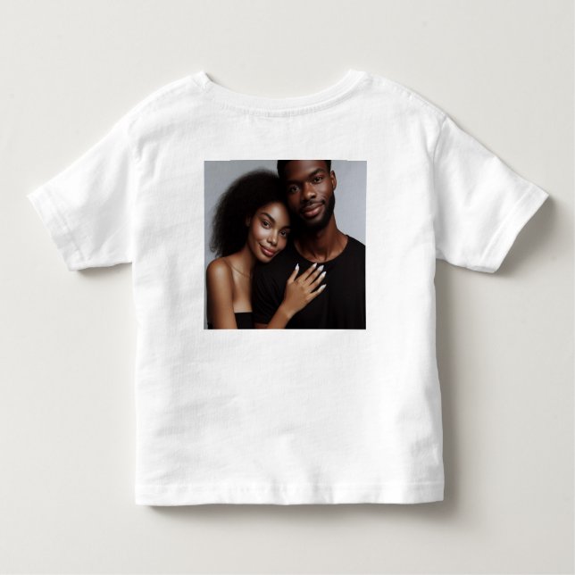 T-shirt papa et maman (Dos)