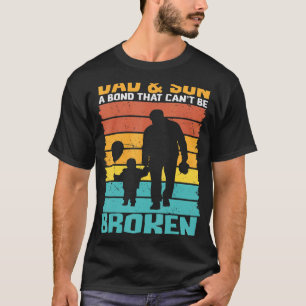 T-shirt Papa et son un lien qui ne peut pas être cassé 1