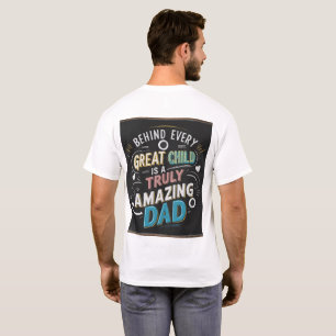 T-shirt papa Extraordinaire : Célébrez les grands