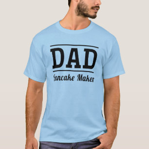 T-shirt Papa. Fabricant de crêpe