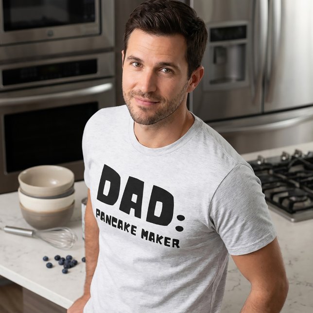 T-Shirt Papa Fabricant de Crêpes (Créateur téléchargé)