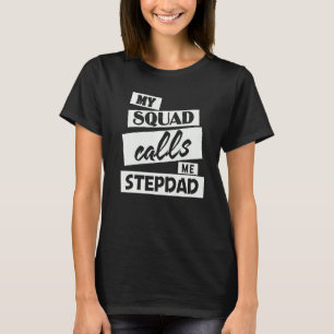 T-shirt Papa Famille Correspondant Fils Fille Mon Escouade