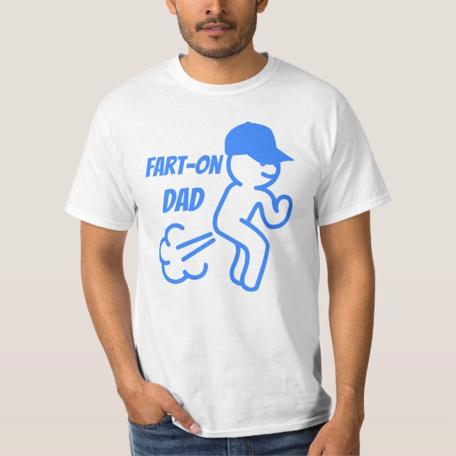 T-shirt Papa Fart-On (Devant)