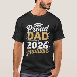 T-shirt Papa fier de la promotion 2026 de l'université Awe