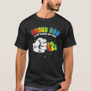 T-shirt Papa fier de la sensibilisation à l'autisme du gar