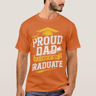 T-shirt Papa fier d'un diplômé de la promotion 2025 Papa G