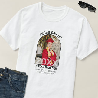 T-shirt Papa fier Photo d'archive noir et blanc 2026 Diplô