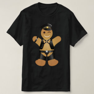 T-shirt Papa-Fils Motard Drôle en Cuir