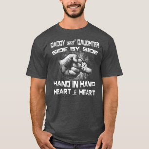 T-shirt Papa Fist Bump Fist Fête des pères mignonne Famill