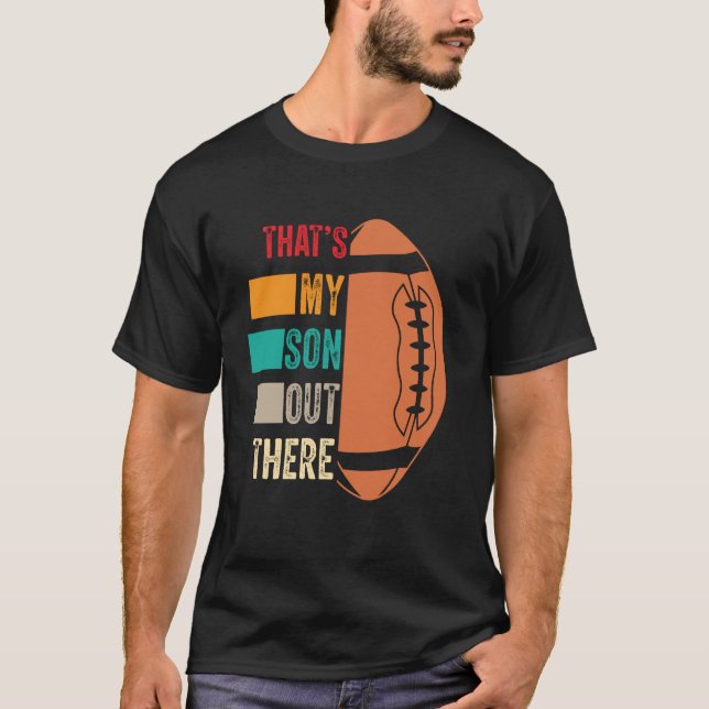 T-shirt Papa footballeur (Devant)
