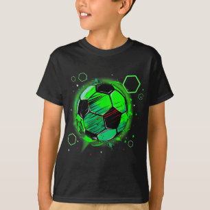 T-shirt Papa footballeur texte en couches drôle père entra