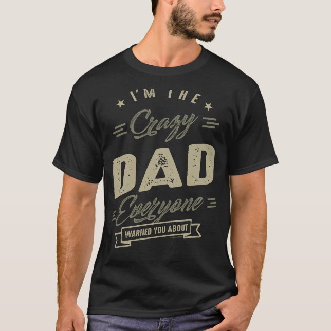 T-shirt Papa fou (Devant)