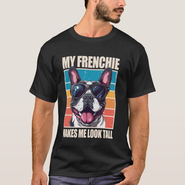 T-shirt Papa Frenchie (Devant)