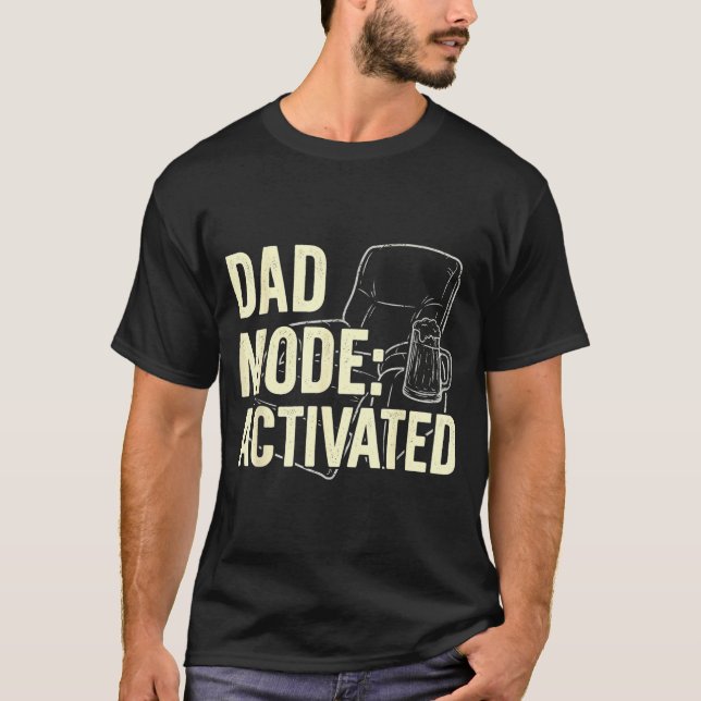T-shirt Papa Fumeur de Barbecue Pitmaster Drôle Fête de Gr (Devant)