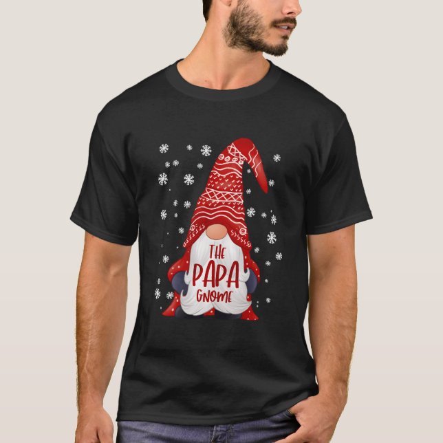 T-shirt Papa Gnome Family Pajama (Devant)